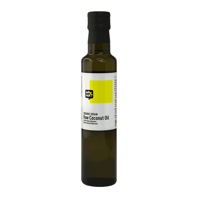 Why Not?® Organic Raw Virgin Coconut Oil, 250ml
