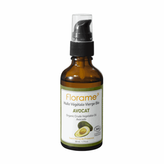 Florame Organic Avocado Vegetable Oil, 50ml