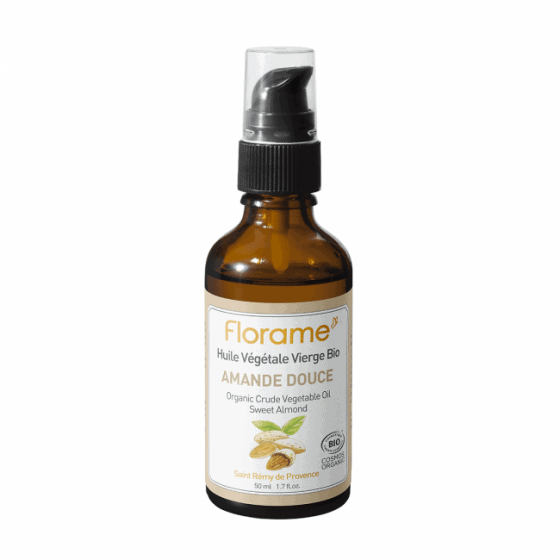 Florame Sweet Almond Organic Vegetable Oil, 50ml