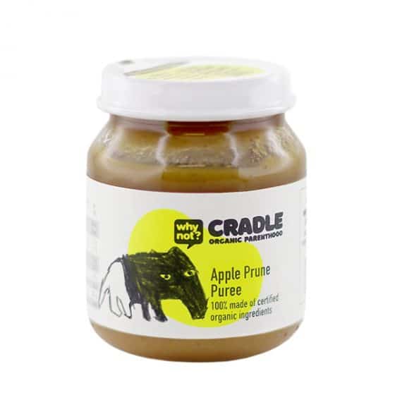 Why Not? Cradle Apple Prune Puree, 130g