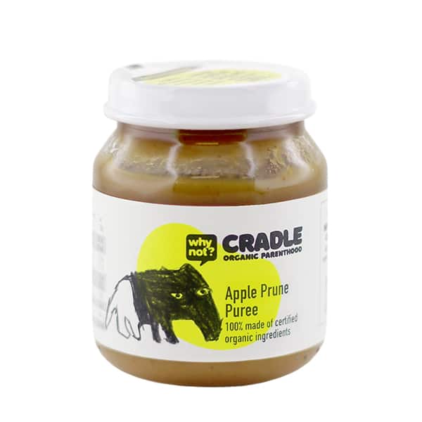 Why Not? Cradle Apple Prune Puree, 130g