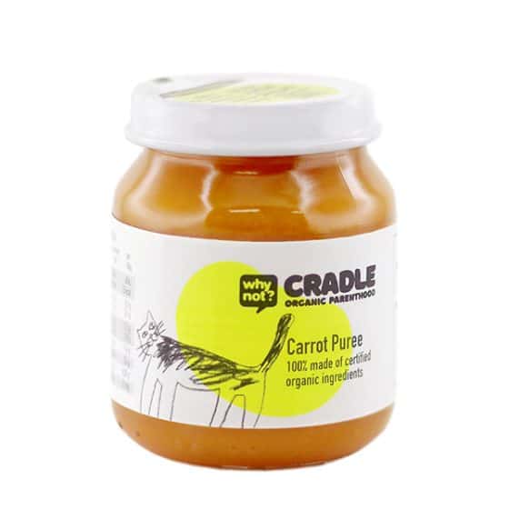 Why Not? Cradle Carrot Puree, 130g