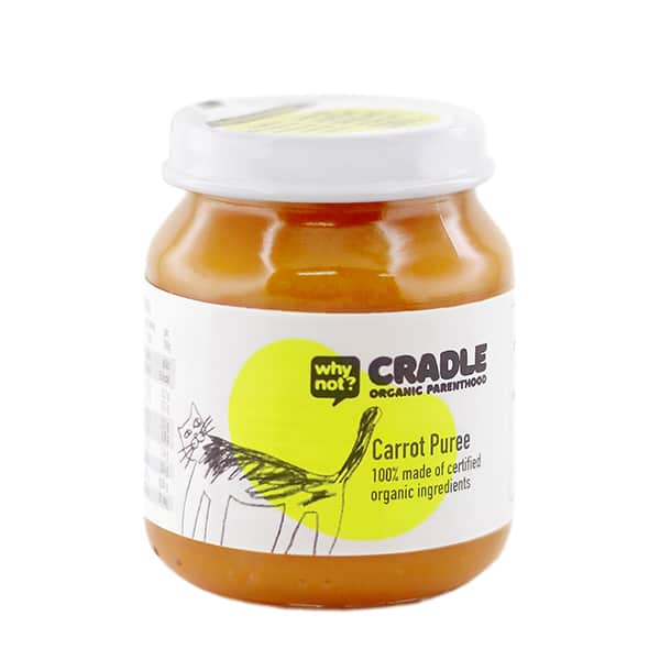 Why Not? Cradle Carrot Puree, 130g