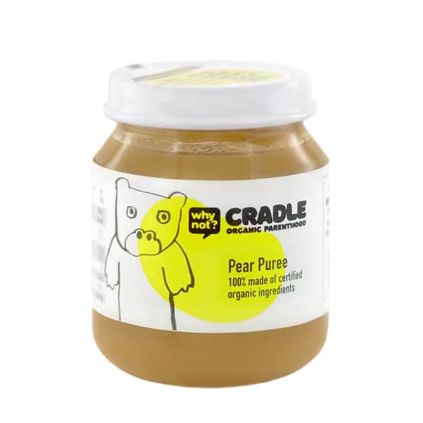 Why Not? Cradle Pear Puree, 130g